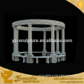 Europe White Marble Handmade Gazebo